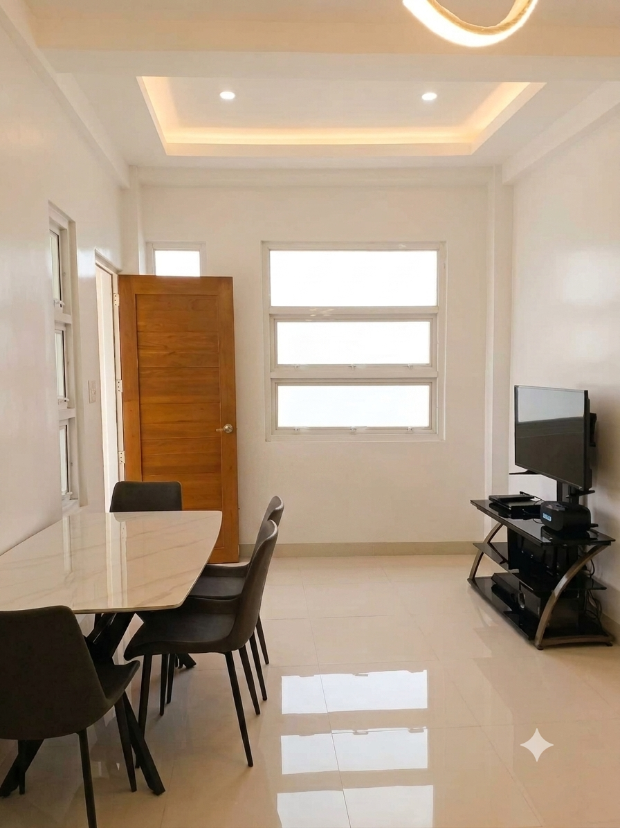 Living and dining area